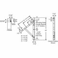 Strybuc Truth LH 18in Hinge Assembly 28-18-14LHSS